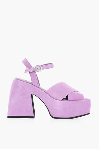 Suede Sandals JONI Heel 12 cm