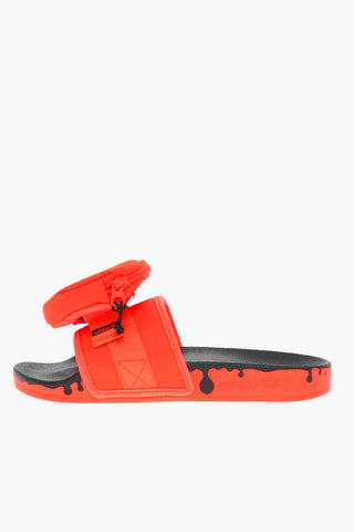 Logoed POUCHYLETTE Slides With Pouch