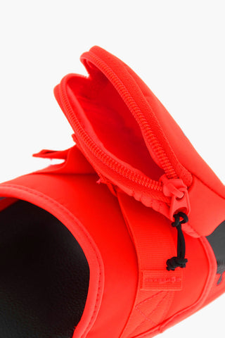 Logoed POUCHYLETTE Slides With Pouch