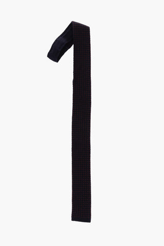 Two-Tone Crochet Traditional Tie