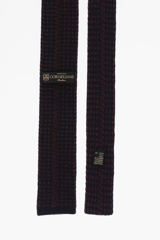 Two-Tone Crochet Traditional Tie
