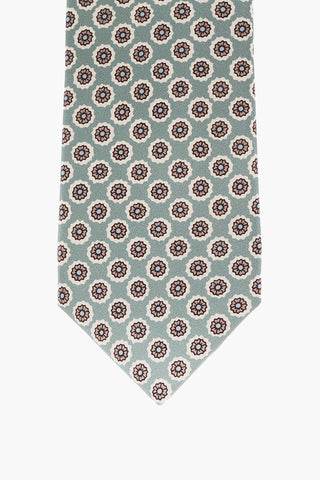 Multicolor Printed Tie Necktie Silk
