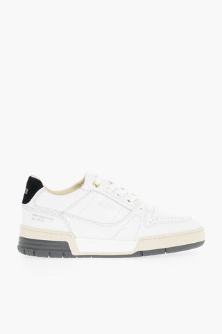 Sneakers Low-top In Pelle Con Stampa Logo