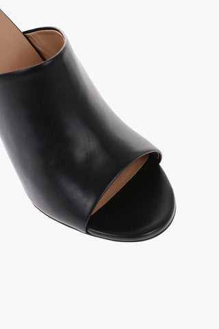 Cuir Sole SOAP Leather Open Toe Mules 9cm