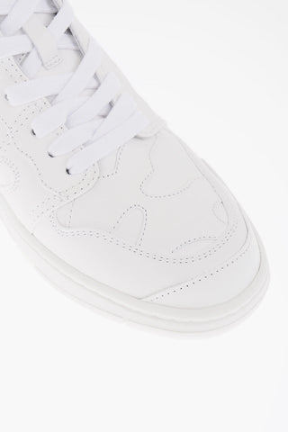 ATELIER Lace-up Patchwork Leather Sneakers