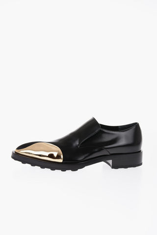 Metal Toe MASTER Leather Loafers