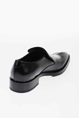 Metal Toe MASTER Leather Loafers