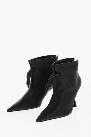 Spool Heel FLAMENCO Nappa Booties 7cm