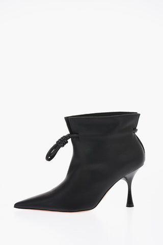 Spool Heel FLAMENCO Nappa Booties 7cm