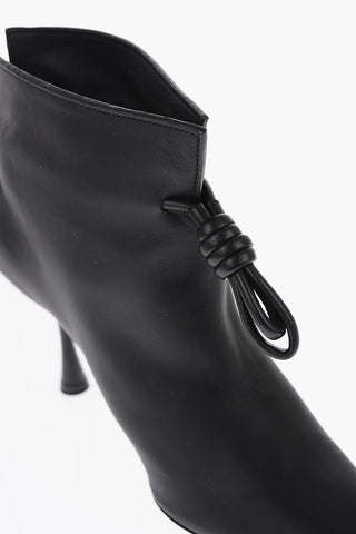 Spool Heel FLAMENCO Nappa Booties 7cm