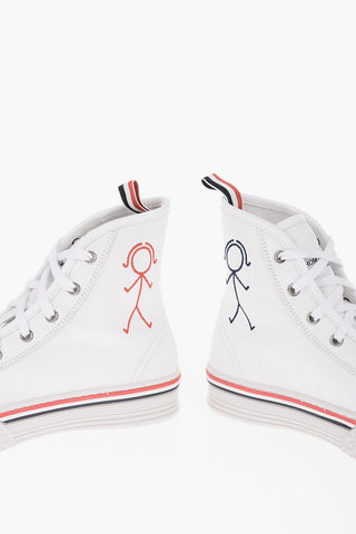 Lace-up COLLEGIATE Leather Sneakers