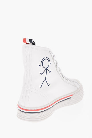 Lace-up COLLEGIATE Leather Sneakers