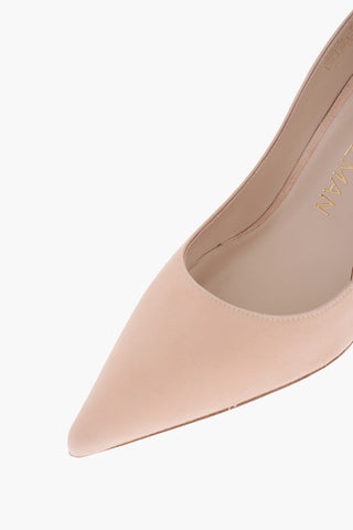Suede SCALLOP Pumps 9cm