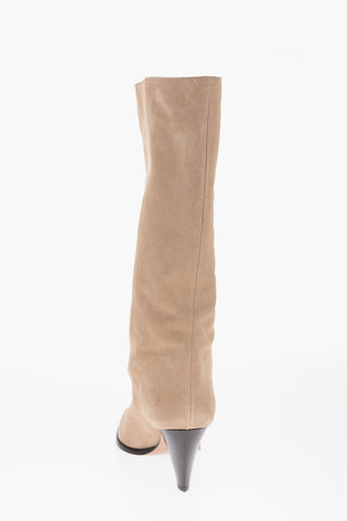 Stivali ROUXY in Suede con Tacco a Cono 7cm