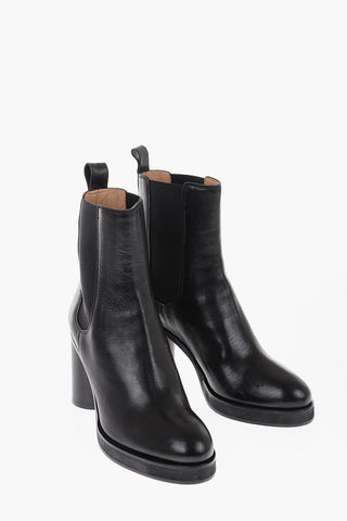 Leather LALIX Chelsea Booties 8cm