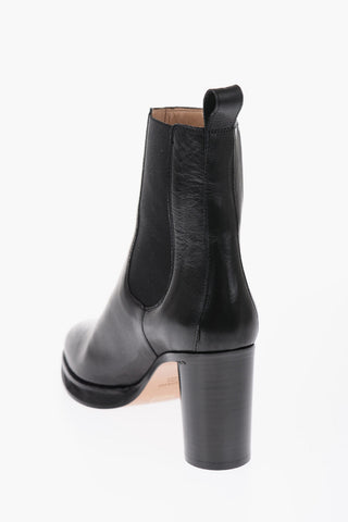 Leather LALIX Chelsea Booties 8cm
