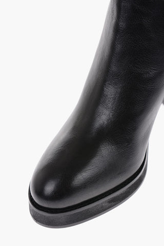 Leather LALIX Chelsea Booties 8cm