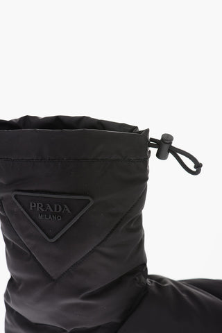 Pantofole a Stivaletto Imbottite con Coulisse