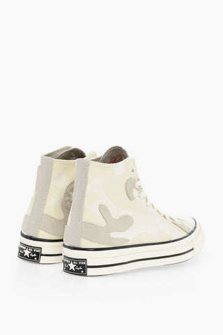 High-top CHUCK 70 Sneakers With Camouflage Print