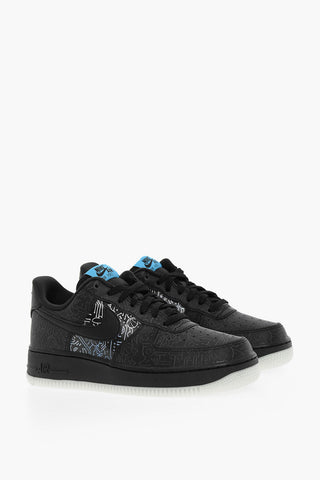 Sneaker Low-Top AIR FORCE 1 '07 In pelle Con Stampa