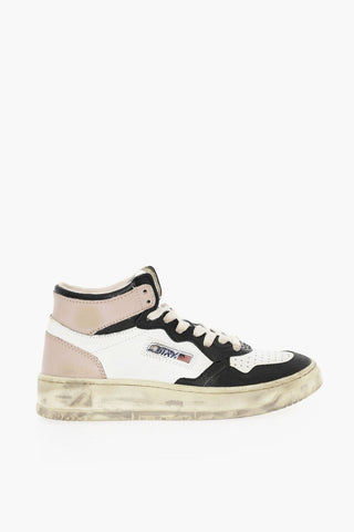 Vintage Eeffect Leather super vintage Mid-top Sneakers