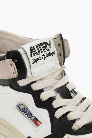Vintage Eeffect Leather super vintage Mid-top Sneakers