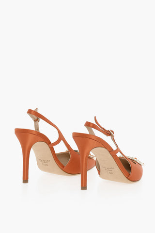 Pointed Pumps With Straps Heel 11 cm