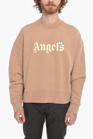 Crew Neck PXP PALM Brushed Cotton Sweatshirt