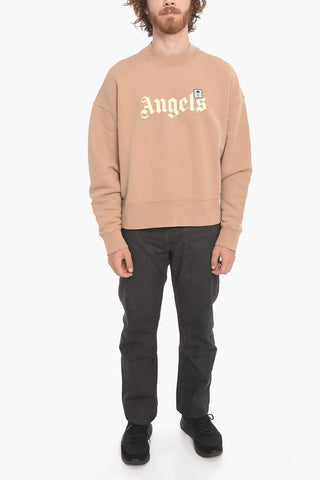 Crew Neck PXP PALM Brushed Cotton Sweatshirt