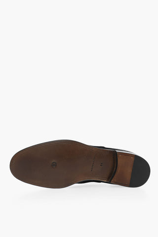Oxford In Suede OLIVER Con Suola In Cuoio