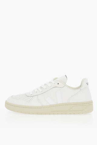 Sneakers Low-top In Pelle Con Suola In Gomma
