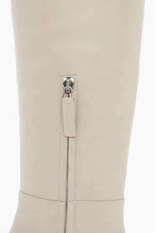 Leather GINEVRA Knee-Lenght Boots Heel 6 cm