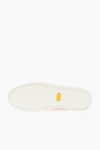 Leather COURT Low-Top Sneakers with Contrasting Details
