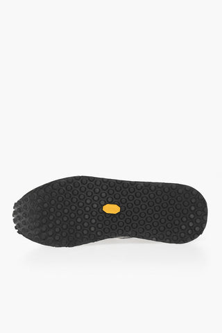 Suede URBAN RUNNER Sneakers with Fabric Detail
