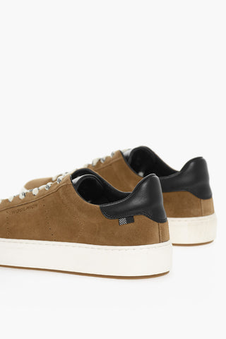 Suede ALL AROUND Sneakers with Contrasting Details