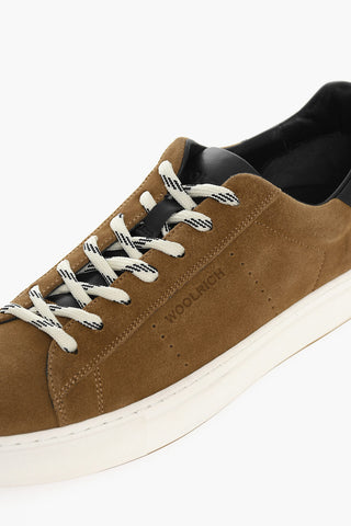 Suede ALL AROUND Sneakers with Contrasting Details