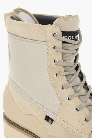 Suede Leather Two-Tone JUNGLE Combat Boots