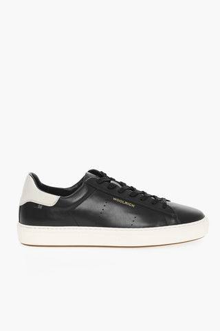 Leather ALL AROUND Sneakers with Contrasting Details
