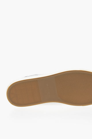 Leather ALL AROUND Sneakers with Contrasting Details