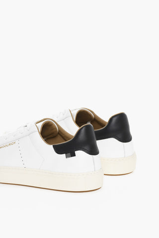 Leather ALL AROUND Sneakers with Contrasting Details