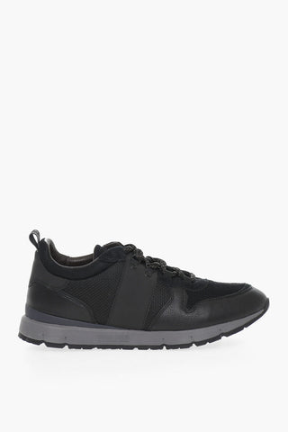 Sneakers Basse JOGGER TRAIL in Mesh e pelle