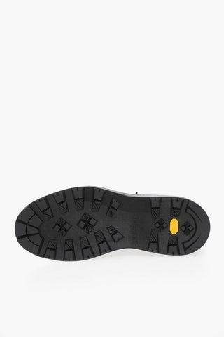 Anfibi in Pelle con Zip Laterale