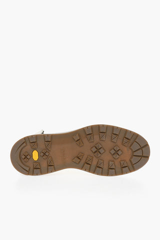 Stivaletti Derby in Pelle con Chiusura Zip