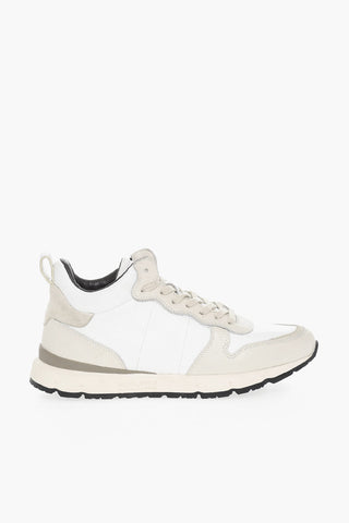 Leather Two-Tone JOGGER Low-Top Sneakers