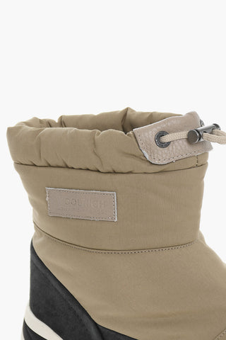 Stivaletti da Neve con Rifiniture in Suede