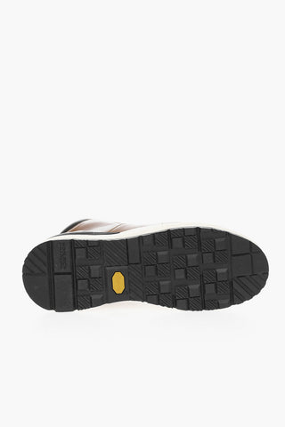 Sneakers da Trekking in Pelle con Dettagli a Contrasto