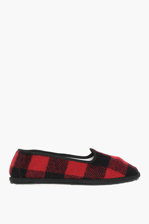 WOOLRICH Wool Ballet Flats Buffalo Check