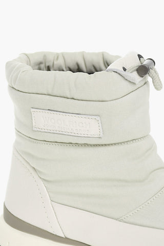 Water Resistant SNOW Pull-On High Top Sneakers with Textured Leather Details