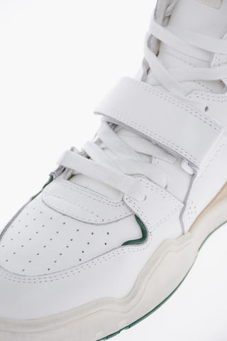 Lace-up TRASH Sneakers with Velcro Detail