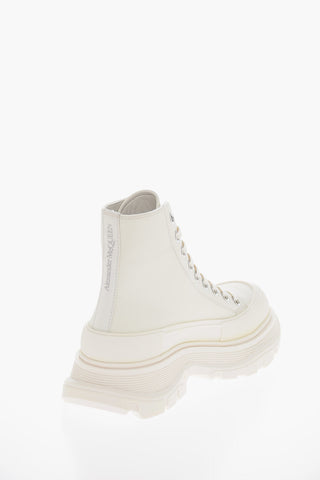 Lace-up BOXER DOG Leather Sneakers
